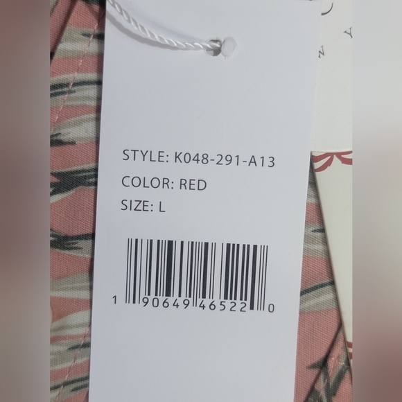 Jach's New York Men's Size Large Stretch Short Sleeve Button Down Shirt - Picture 13 of 13